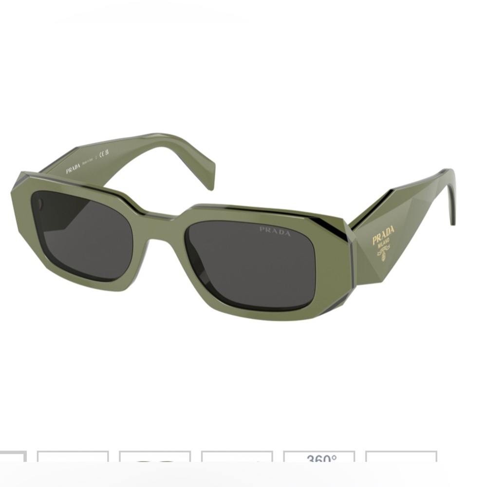 Prada sage green sunglasses